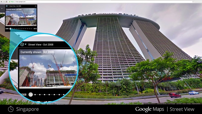 Google Street View sedaj tudi z zgodovinskim pogledom - UPORABNA STRAN
