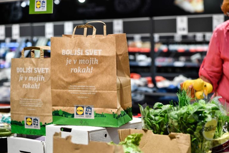 Lidl Slovenija od danes, 1.6.2018 brez plastičnih vrečk v trgovinah