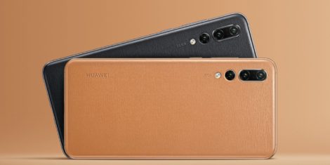 huawei-p20-pro-Golden Brown Leather-Elegant Black Leather-FB