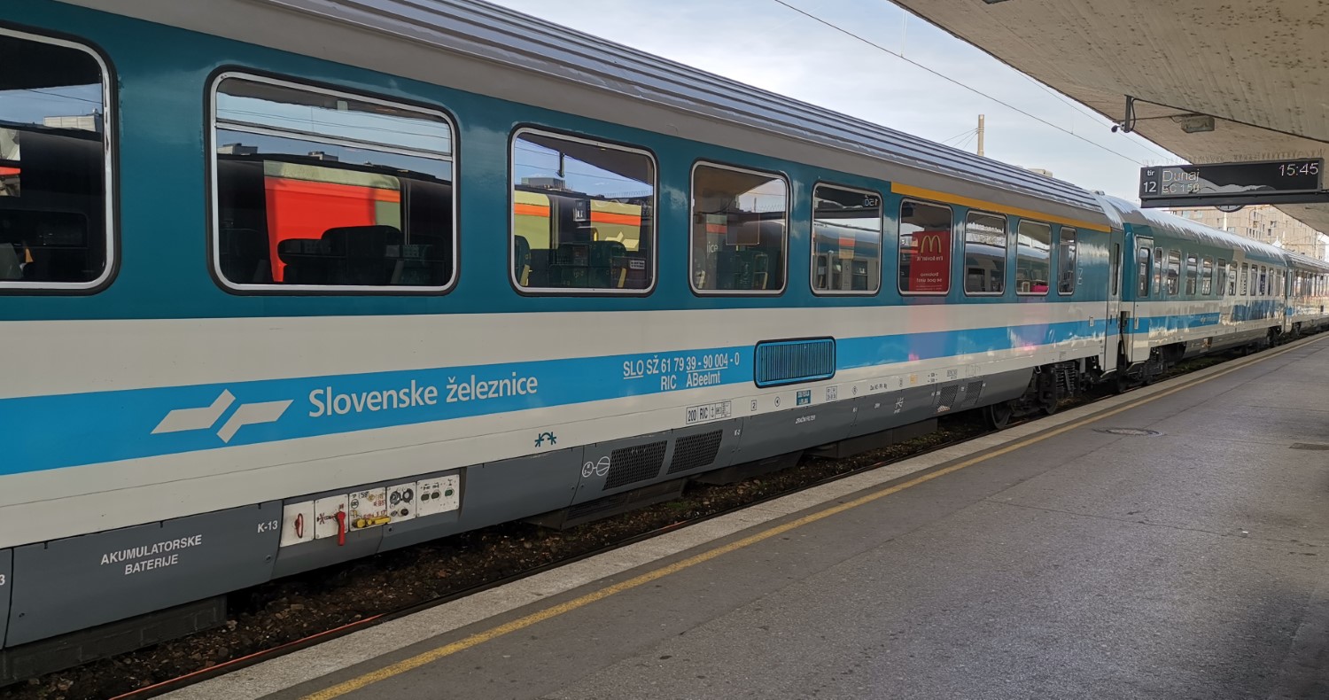 Vozni red - Mednarodni vlaki v Sloveniji začeli voziti junija 2020 (Hrvaška, Avstrija, Nemčija, Švica, Srbija, Madžarska, Italija) by Slovenske železnice - UPORABNA STRAN