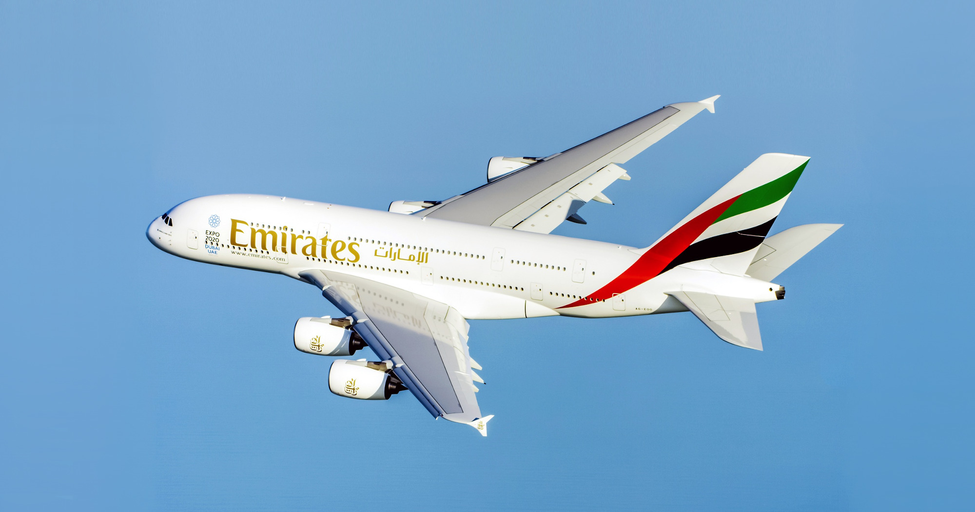 Airbus a380 emirates фото