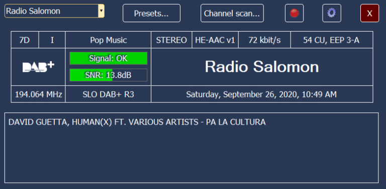 Radio Salomon v Ljubljani tudi digitalno digitalno DAB+