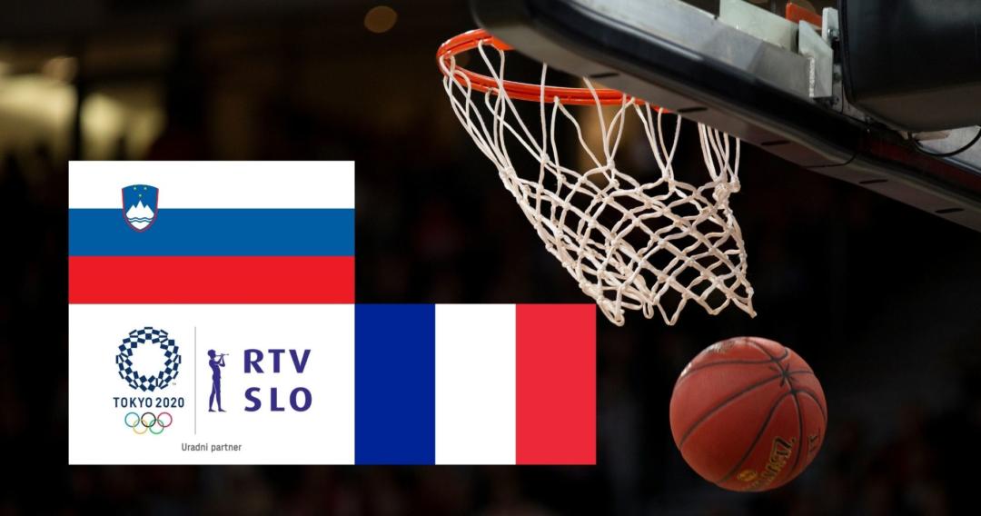 Slovenija Francija / košarka polfinale prenos v živo 5.8.2021 ob 13