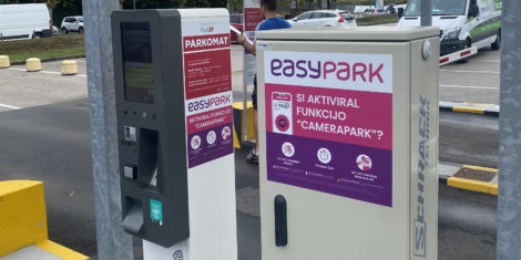 Parkirišče ParkEF Ekonomska fakulteta Ljubljana EasyPark CameraPark