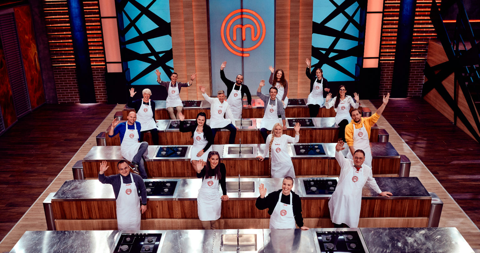 Masterchef Slovenija 2023 tekmovalci / Zala, Anja, Sabina, Barbara