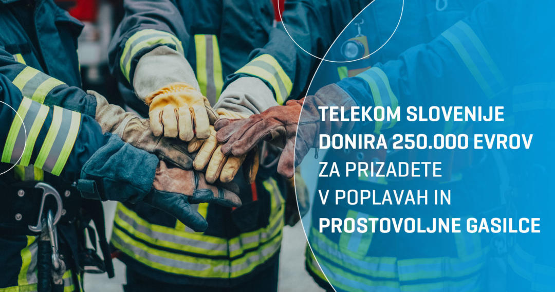 Telekom Slovenije Z Dodatno Donacijo Po Poplavah V Višini 250.000 ...