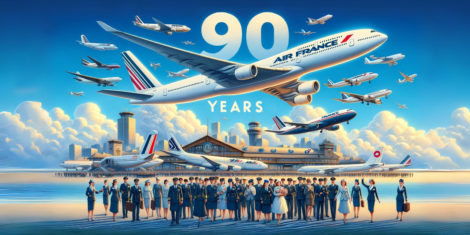 90 let Air France Praznovanje letalske dediščine in inovacij