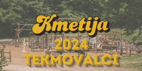 Kmetija 2024 tekmovalci (11. sezona)  Tjaša Vrečič, Polona Kranjc, Igor Mikič, Nik Triler, Maja Triler, Stanislav Travnikar, Žiga Mohar, Ines Dužič