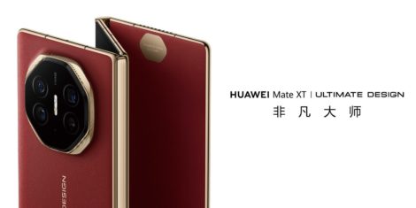 Huawei Mate XT bo prvi trojno-prepogljiv telefon, ponudil bo kar 10 inčni zaslon