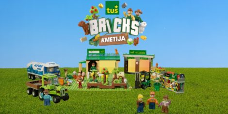 Tuš Bricks kmetija 2024  Nove Tuš Bricks kocke so tokrat v znamenju kmetije