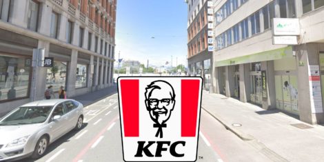 KFC Miklošičeva Ljubljana bo nova KFC lokacija v Ljubljani