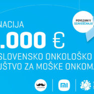 Telekom Slovenije in Xiaomi podprla društvo OnkoMan z donacijo 5.000€ in posebno ponudbo mobitelov