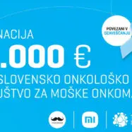 Telekom Slovenije in Xiaomi podprla društvo OnkoMan z donacijo 5.000€ in posebno ponudbo mobitelov