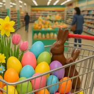 Odprte trgovine velika noč 2025 velikonočni ponedeljek 2025 20.4.2025, 21.4.2025, delovni čas velikonočni prazniki Hofer, Lidl, Mercator, Spar, Citypark, Aleja